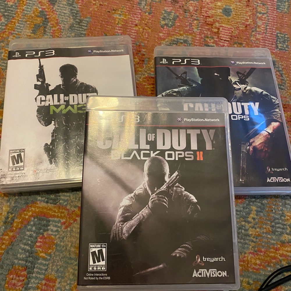 Call Of Duty PS3 Games